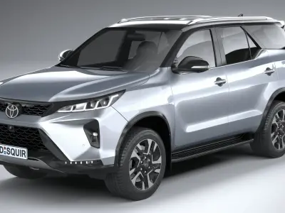 Toyota Fortuner 2021 3D model