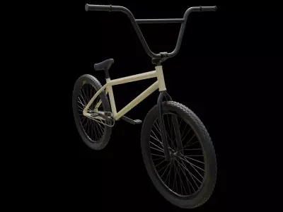 BMX Bike 3D model 3D model