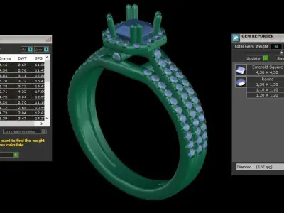 ring code 202 3D print model