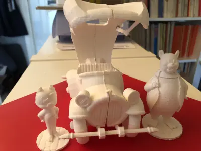 Bommel en Tom Poes 3D print model