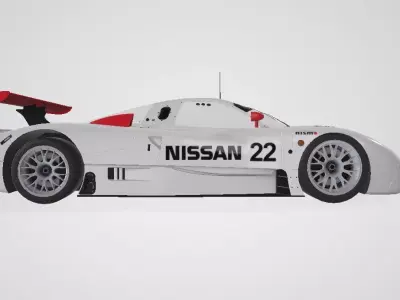 Nissan R390 GT1 1998 3D 3D print model
