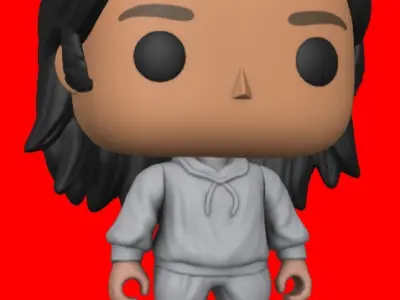 CUSTOM FUNKO POP - SPORT OUTFIT 3D print model