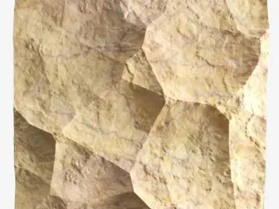 234-RockPanel sandstone texture 3D model