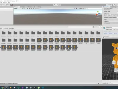 Character003 Animated Cheetah 3D model Low-poly 3D model