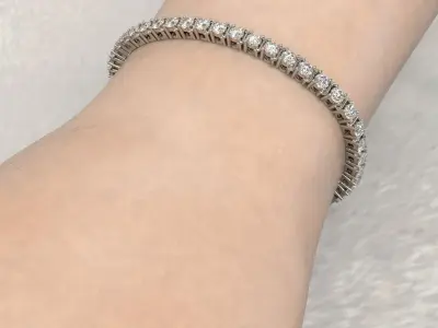 Tennis Bracelet 47335 3D print model