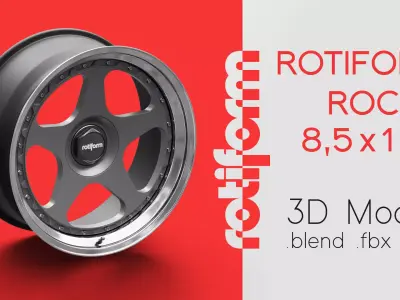 Rotiform ROC Rim 3D Model 3D model