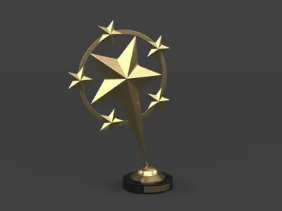 Trophy Cups 3D model 108