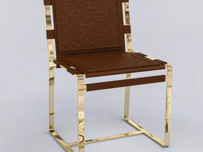 Clive Dining Chair 3D model