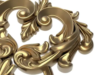  decorative pattern ready for 3D printing 3D model 198