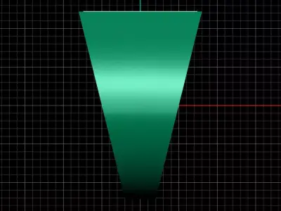 Mens Black Enamel Geometric 16 mm Signet  Ring 5 3D print model