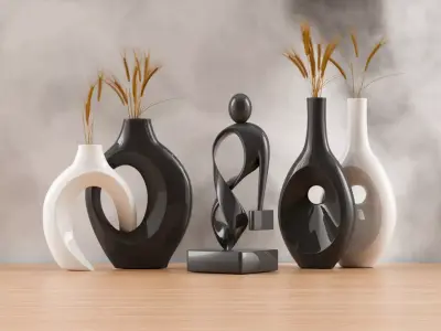 modern vase high quality  3D model