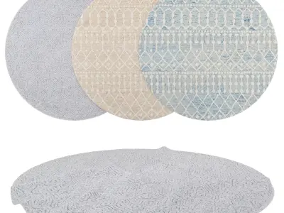 Rugs No 302 Low-poly 3D model