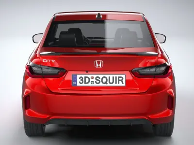 Acura City RS 2022 3D model