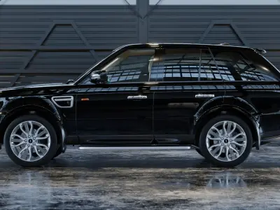 2006 Custom Land Rover Range Rover Sport 3D model