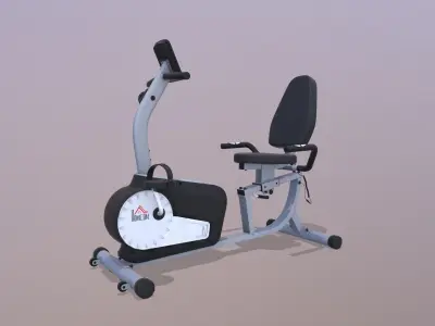 Recumbent Bike 3D model