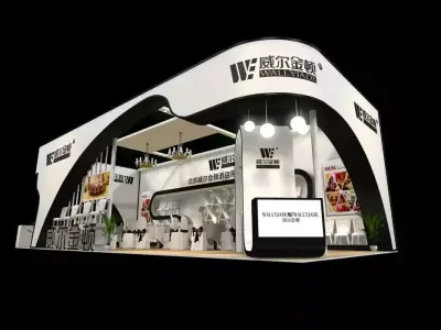 Exhibition - Area - 14X6-3DMAX2009-06 3D model
