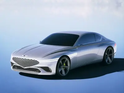Genesis EV X Concept 2021 3D model