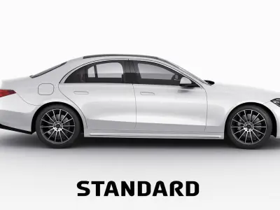 Mercedes-Benz S-class 2021 AMG-line LWB and SWB 3D model