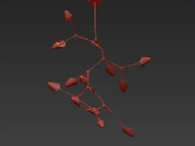 Kinesis Chandelier 3D model