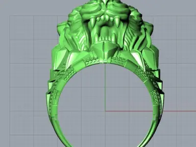 Tiger ring 1 3D model