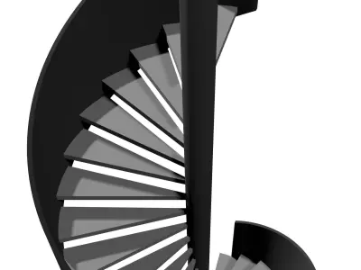 Spiral stair 2023-0004 3D model