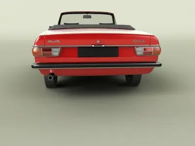 Audi 100 C1 Convertible 3D model