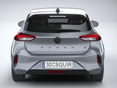 Opel Corsa 2024 3D model