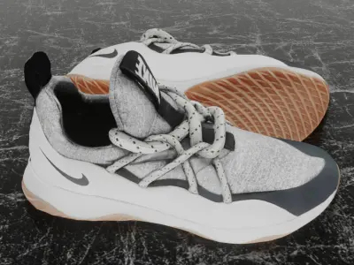 NIKE CITY LOOP 3D SHOES Low-poly 3D model