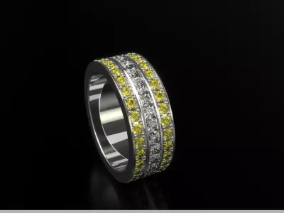 Ring 0252 size-17 3D print model