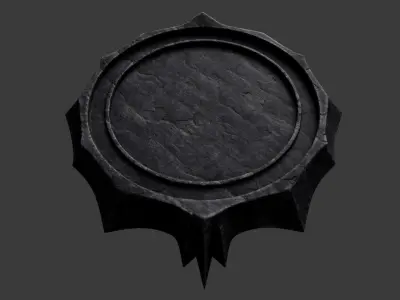 Fantasy Wall Decoration 3D model