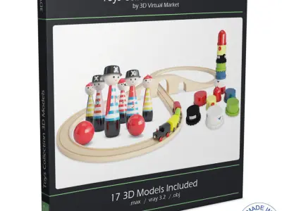 Toys Collection toy 3D model