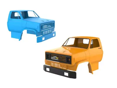 Chevrolet C70 1984 3D print model