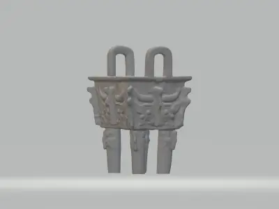 Chinese Ding Furnace Incense 3D print model