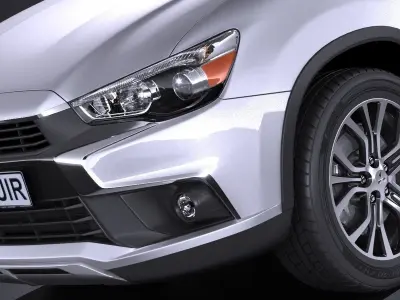 Mitsubishi Outlander Sport 2016 3D model