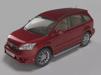 Honda CR4 3D model