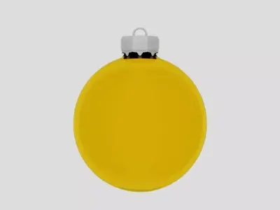 Xmas Ball 01 Free 3D model