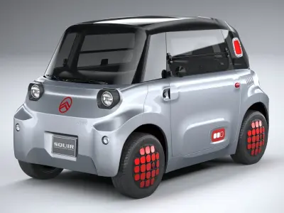 Citroen Ami 2025 3D model