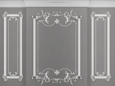 Sahra Wall Modeling 01 Low-poly 3D model