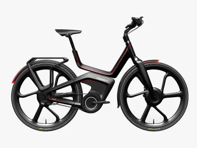  E-Bike Gazelle 3D model