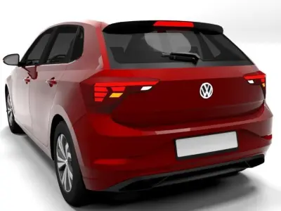 VW POLO 2021 3D model
