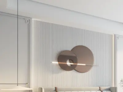 Luxury Modern Bedroom 3D model