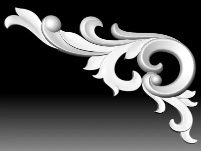 European Carving 2 3D model