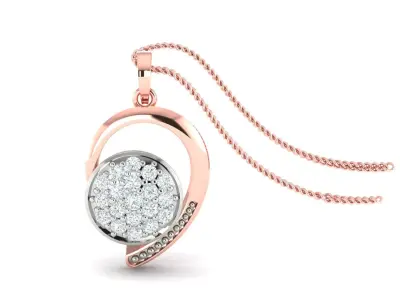 Pendant Earrings combo - 0077 3D print model