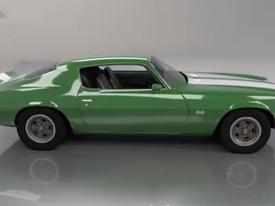 Chevrolet Camaro RS 1970 3D model