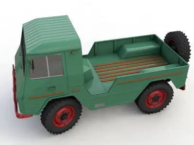 VOLVO LAPLANDER L3314 1967 3D model
