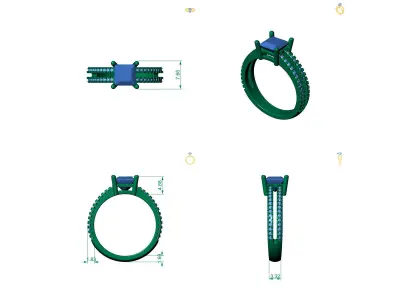 D-1185 V3 3D print model
