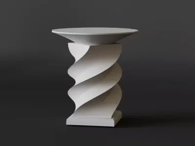Pedestal 07 3D print model