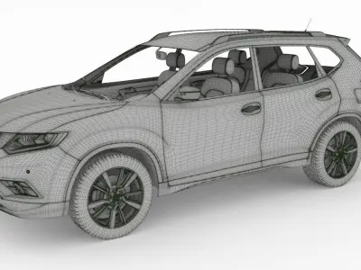 Nissan X-trail 3D model