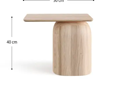 April coffee tables by NIKARI 3D model