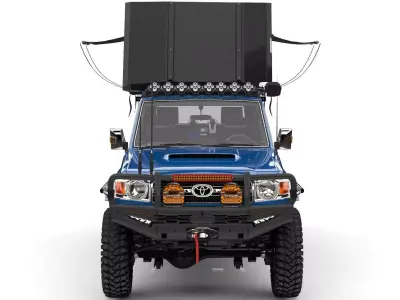 TOYOTA LAND CRUISER SERIE J79 HEMBRITA  Low-poly 3D model